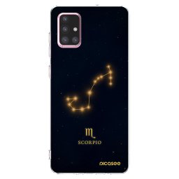 Átlátszó szilikon tok az alábbi mobiltelefonokra Samsung Galaxy A71 A715F - SCORPIO