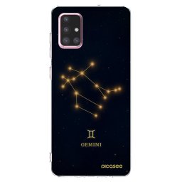 Átlátszó szilikon tok az alábbi mobiltelefonokra Samsung Galaxy A71 A715F - GEMINI