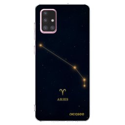 Átlátszó szilikon tok az alábbi mobiltelefonokra Samsung Galaxy A71 A715F - ARIES