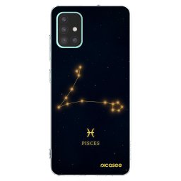 Átlátszó szilikon tok az alábbi mobiltelefonokra Samsung Galaxy A51 A515F - PISCES