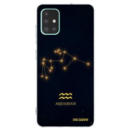Átlátszó szilikon tok az alábbi mobiltelefonokra Samsung Galaxy A51 A515F - AQUARIUS