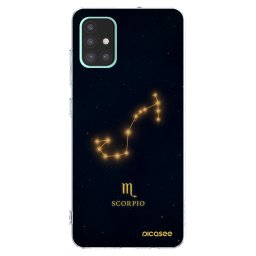Átlátszó szilikon tok az alábbi mobiltelefonokra Samsung Galaxy A51 A515F - SCORPIO