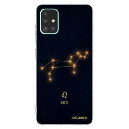 Átlátszó szilikon tok az alábbi mobiltelefonokra Samsung Galaxy A51 A515F - LEO