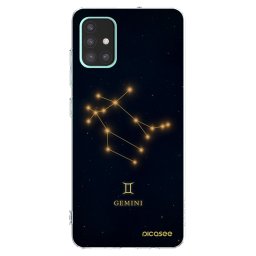 Átlátszó szilikon tok az alábbi mobiltelefonokra Samsung Galaxy A51 A515F - GEMINI