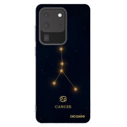 Átlátszó szilikon tok az alábbi mobiltelefonokra Samsung Galaxy S20 Ultra 5G G988F - CANCER