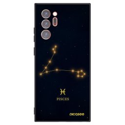 Fekete szilikon tok az alábbi mobiltelefonokra Samsung Galaxy Note 20 Ultra - PISCES