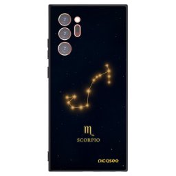 Fekete szilikon tok az alábbi mobiltelefonokra Samsung Galaxy Note 20 Ultra - SCORPIO