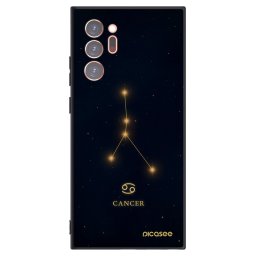Fekete szilikon tok az alábbi mobiltelefonokra Samsung Galaxy Note 20 Ultra - CANCER
