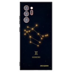 Fekete szilikon tok az alábbi mobiltelefonokra Samsung Galaxy Note 20 Ultra - GEMINI