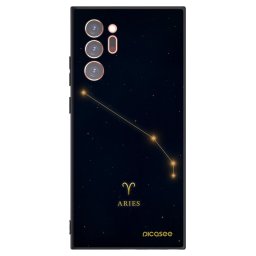 Fekete szilikon tok az alábbi mobiltelefonokra Samsung Galaxy Note 20 Ultra - ARIES