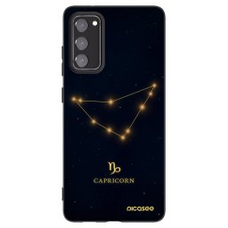 Fekete szilikon tok az alábbi mobiltelefonokra Samsung Galaxy S20 FE - CAPRICORN