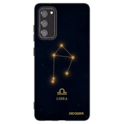 Fekete szilikon tok az alábbi mobiltelefonokra Samsung Galaxy S20 FE - LIBRA
