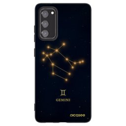 Fekete szilikon tok az alábbi mobiltelefonokra Samsung Galaxy S20 FE - GEMINI