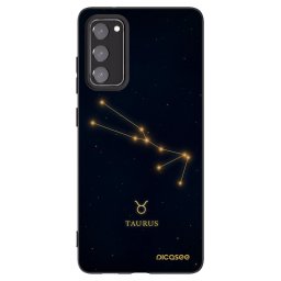 Fekete szilikon tok az alábbi mobiltelefonokra Samsung Galaxy S20 FE - TAURUS