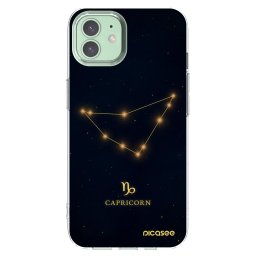 Átlátszó szilikon tok az alábbi mobiltelefonokra Apple iPhone 12 - CAPRICORN