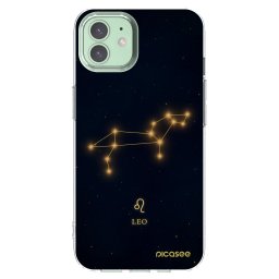 Átlátszó szilikon tok az alábbi mobiltelefonokra Apple iPhone 12 - LEO