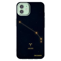 Átlátszó szilikon tok az alábbi mobiltelefonokra Apple iPhone 12 - ARIES