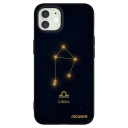 Fekete szilikon tok az alábbi mobiltelefonokra Apple iPhone 12 Pro - LIBRA