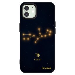Fekete szilikon tok az alábbi mobiltelefonokra Apple iPhone 12 Pro - VIRGO