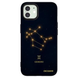 Fekete szilikon tok az alábbi mobiltelefonokra Apple iPhone 12 Pro - GEMINI