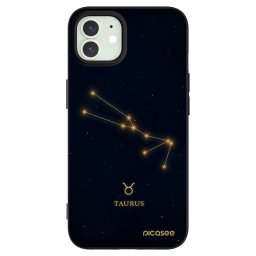 Fekete szilikon tok az alábbi mobiltelefonokra Apple iPhone 12 Pro - TAURUS