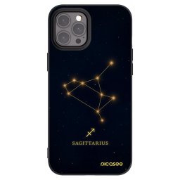 Fekete szilikon tok az alábbi mobiltelefonokra Apple iPhone 12 Pro Max - SAGITTARIUS