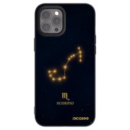Fekete szilikon tok az alábbi mobiltelefonokra Apple iPhone 12 Pro Max - SCORPIO