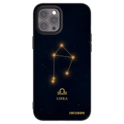 Fekete szilikon tok az alábbi mobiltelefonokra Apple iPhone 12 Pro Max - LIBRA