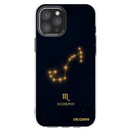 Átlátszó szilikon tok az alábbi mobiltelefonokra Apple iPhone 12 Pro Max - SCORPIO