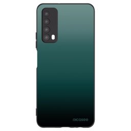 Fekete szilikon tok az alábbi mobiltelefonokra Huawei P Smart 2021 - Verdant Fade