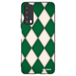 Fekete szilikon tok az alábbi mobiltelefonokra Huawei P Smart 2021 - Emerald Diamond