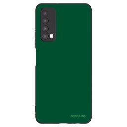 Fekete szilikon tok az alábbi mobiltelefonokra Huawei P Smart 2021 - Green Gleam