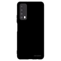 Fekete szilikon tok az alábbi mobiltelefonokra Huawei P Smart 2021 - Black Bliss