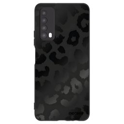 Fekete szilikon tok az alábbi mobiltelefonokra Huawei P Smart 2021 - Midnight Leopard