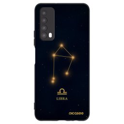 Fekete szilikon tok az alábbi mobiltelefonokra Huawei P Smart 2021 - LIBRA