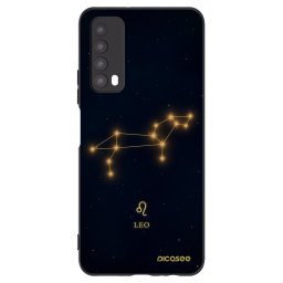 Fekete szilikon tok az alábbi mobiltelefonokra Huawei P Smart 2021 - LEO