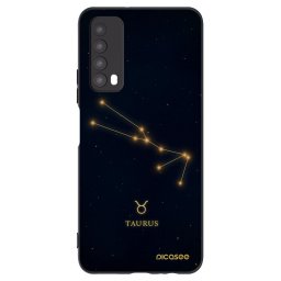 Fekete szilikon tok az alábbi mobiltelefonokra Huawei P Smart 2021 - TAURUS