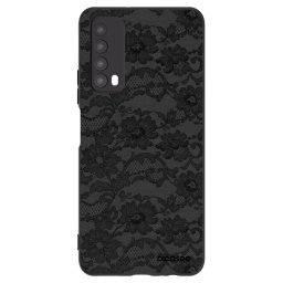 Fekete szilikon tok az alábbi mobiltelefonokra Huawei P Smart 2021 - Dark Elegance