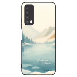 Fekete szilikon tok az alábbi mobiltelefonokra Huawei P Smart 2021 - NOTHERN SILENCE