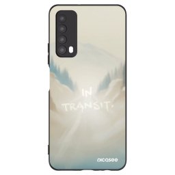 Fekete szilikon tok az alábbi mobiltelefonokra Huawei P Smart 2021 - IN TRANSIT
