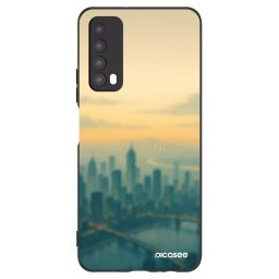 Fekete szilikon tok az alábbi mobiltelefonokra Huawei P Smart 2021 - Airplane mode