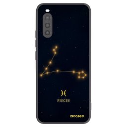 Fekete szilikon tok az alábbi mobiltelefonokra Sony Xperia 10 II - PISCES