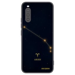 Fekete szilikon tok az alábbi mobiltelefonokra Sony Xperia 10 II - ARIES