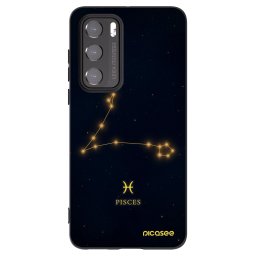 Fekete szilikon tok az alábbi mobiltelefonokra Huawei P40 - PISCES