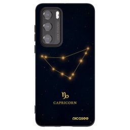 Fekete szilikon tok az alábbi mobiltelefonokra Huawei P40 - CAPRICORN