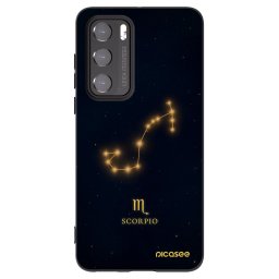 Fekete szilikon tok az alábbi mobiltelefonokra Huawei P40 - SCORPIO
