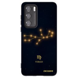 Fekete szilikon tok az alábbi mobiltelefonokra Huawei P40 - VIRGO