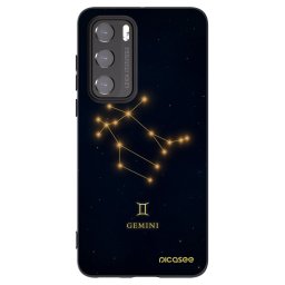 Fekete szilikon tok az alábbi mobiltelefonokra Huawei P40 - GEMINI