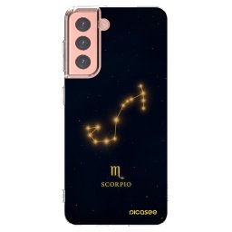Átlátszó szilikon tok az alábbi mobiltelefonokra Samsung Galaxy S21 5G G991B - SCORPIO