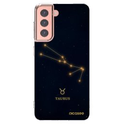 Átlátszó szilikon tok az alábbi mobiltelefonokra Samsung Galaxy S21 5G G991B - TAURUS